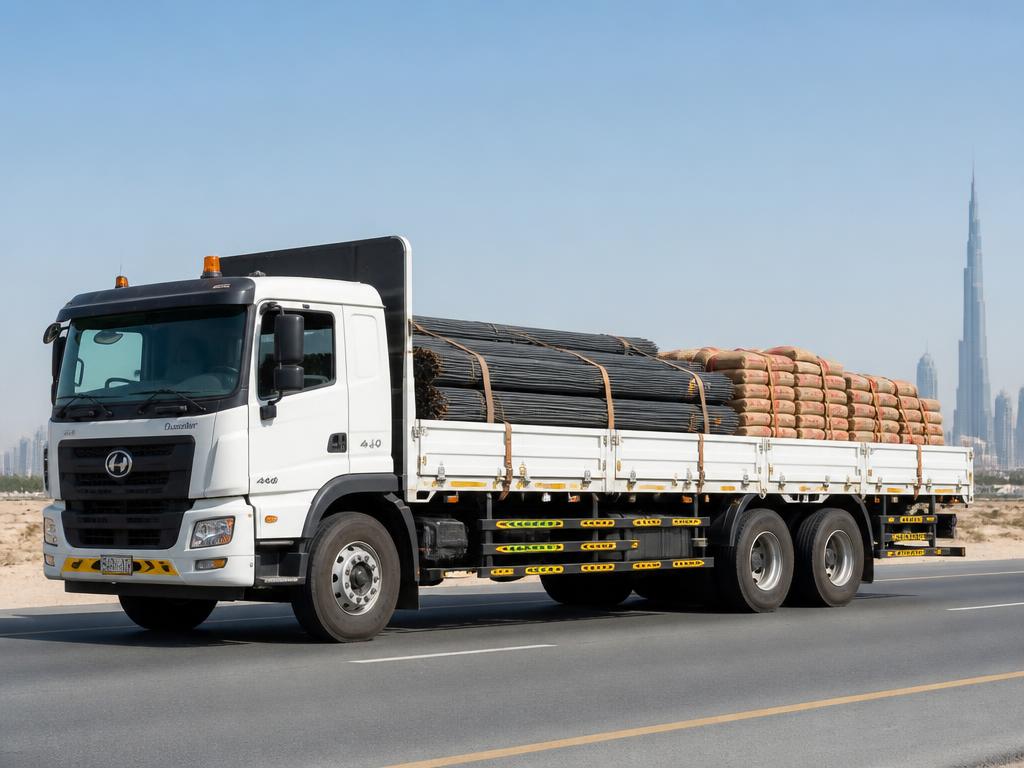 Heavy Truck Material Transportation